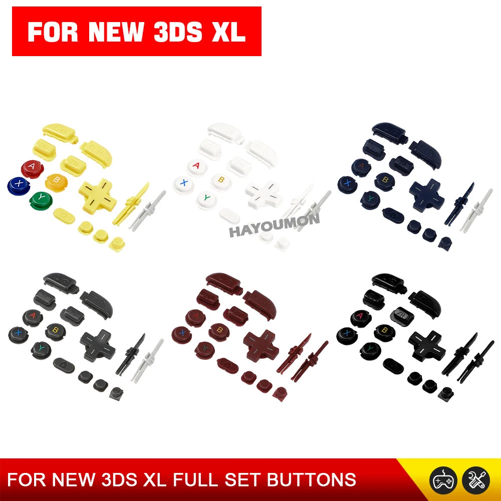 Gaming Console Buttons - YENİ 3DS XL/LL için ABXY ve