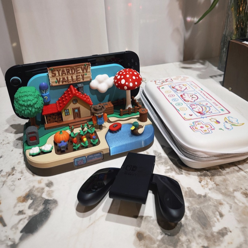 Gaming Console In - Switch Dock Stardew Valley Çiftlik Temalı