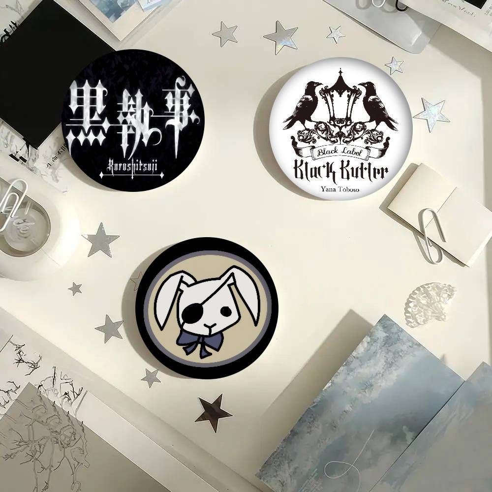 Gaming Console Buttons - Anime Siyah logo Butler korku Yeni
