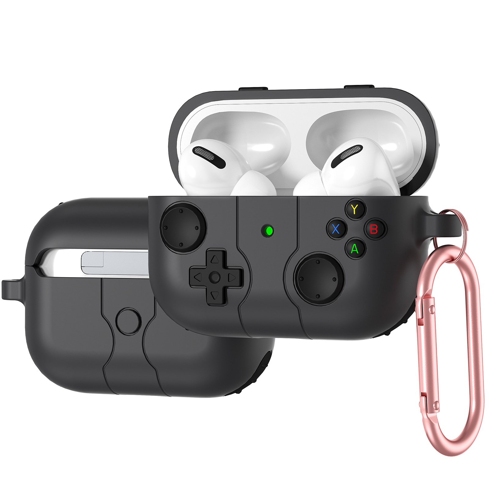 Gaming Console Keychain - AirPods Pro 3 2 4 3D