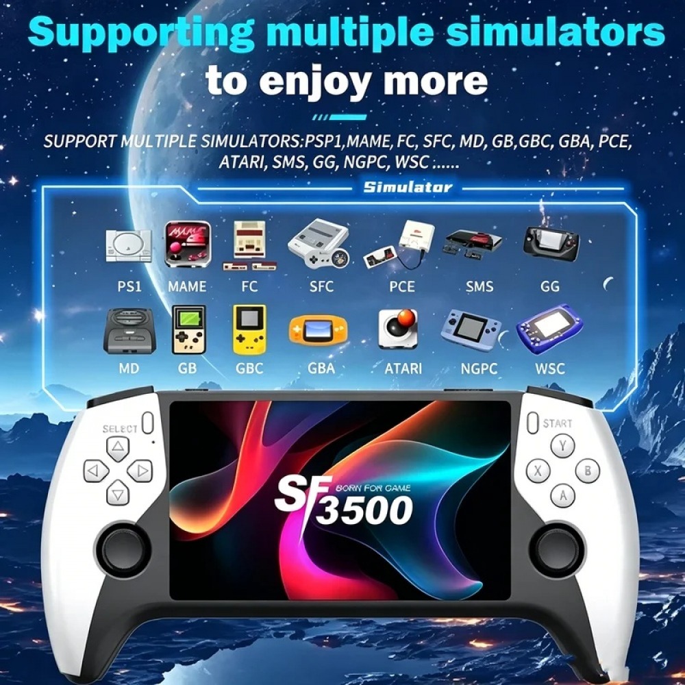 Gaming Console Latest - SF3500 5 inç El Oyun Konsolu,